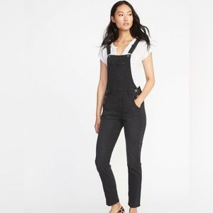 Black Wash Old Navy Overalls, Size 4
